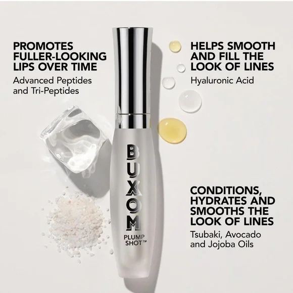 Buxom Plump Shot Lip Gloss - Get Naked NWT - Picture 7 of 9